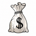 Money Bag Mirror