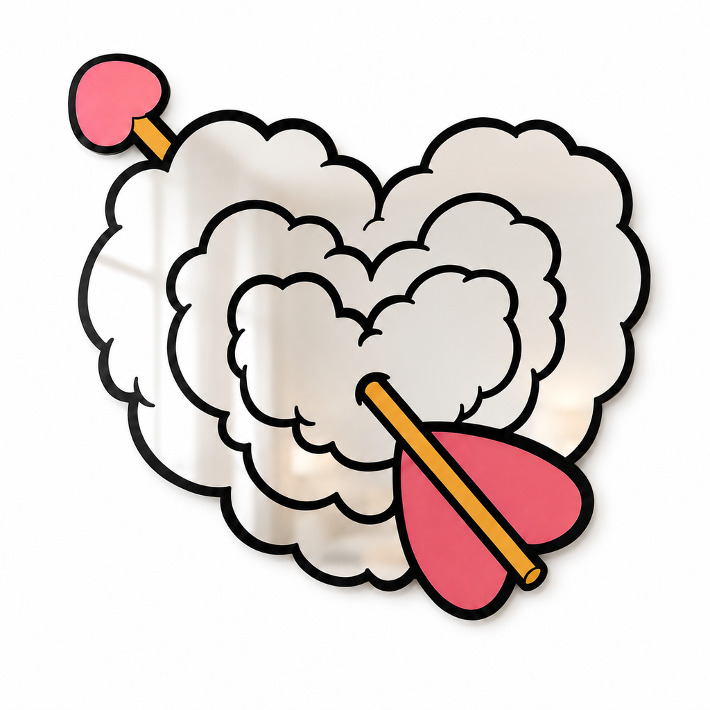 Cupid Cloud Mirror