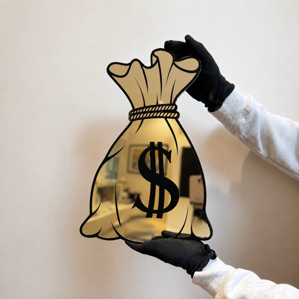 Money Bag Mirror