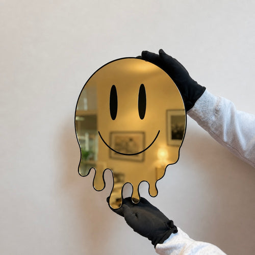 Dripping Smiley Mirror