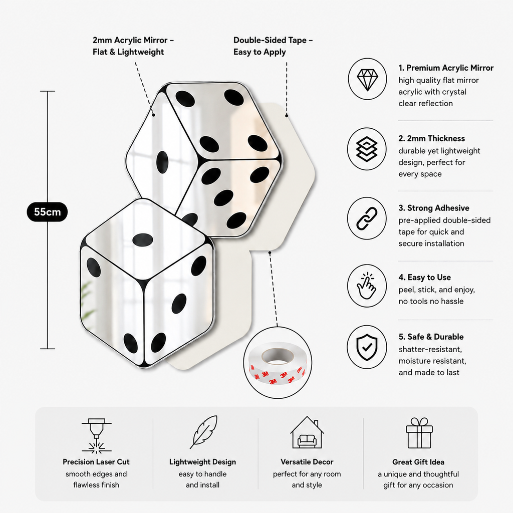 Dice Mirror
