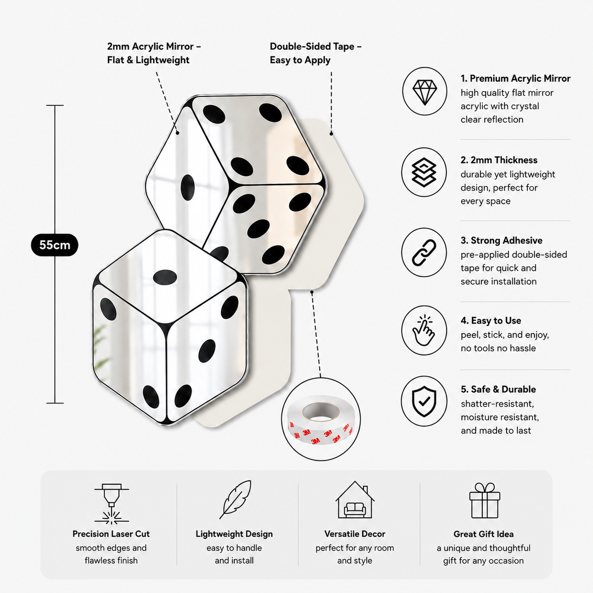 Dice Mirror